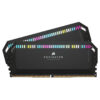 CORSAIR DOMINATOR PLATINUM RGB 64GB (2x32GB) DDR5 6000MT/s CL40 Memory Kit in Black