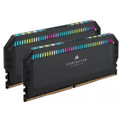 CORSAIR DOMINATOR PLATINUM RGB 32GB (2x16GB) DDR5 6400MT/s CL32 Memory Kit in Black