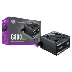 Cooler Master G800: 800W Gold 80+ Certified Power Supply with 120mm HDB Fan (Non-Modular)