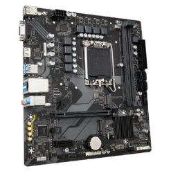 GIGABYTE B760M H: mATX Gaming Motherboard, Intel 13th 12th Series, LGA 1700/DDR4/PCIe 4.0/2xM.2