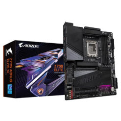 GIGABYTE Z790 AORUS ELITE AX (WiFi 6E): ATX Gaming Motherboard, Intel 13th 12th Series, LGA 1700/DDR4/PCIe 5.0/4xM.2