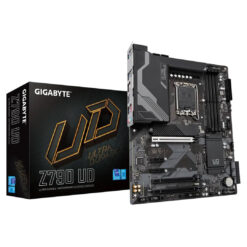 GIGABYTE Z790 UD: ATX Gaming Motherboard, Intel 13th 12th Series, LGA 1700/DDR5/PCIe 5.0/3xM.2