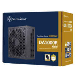 SilverStone DA1000R Gold: 1000W 80 Plus Gold Full Modular Power Supply with PCIe 5.0