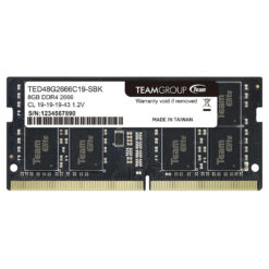 TEAMGROUP ELITE SO-DIMM 8GB 2666MHz CL19 DDR4 LAPTOP MEMORY
