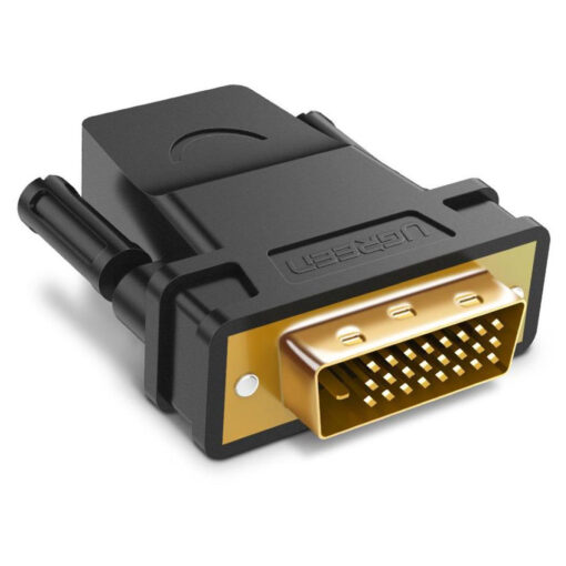 UGREEN HDMI Female to DVI 24+1 Male Adapter (20124) – HDMI to DVI Adapter for Enhanced Connectivity