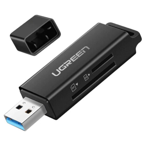 UGREEN USB 3.0 Card Reader For TF/SD Card (CM104) - High-Speed Card Reading in a Compact Design