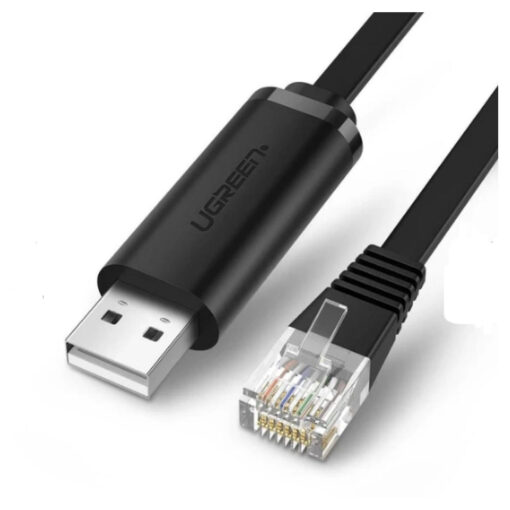 كابل وحدة التحكم USB RJ45 من UGREEN (CM204) - اتصال موثوق به لوحدة التحكم من USB إلى إيثرنت