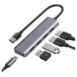 UGREEN USB 4-Port 3.0 Hub with Micro USB Power Supply (CM219) – USB Hub with Micro USB Power