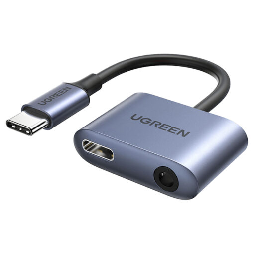 UGREEN USB-C to 3.5mm Audio Adapter with Power Supply (CM231) - USB-C Audio Solution with Power Support