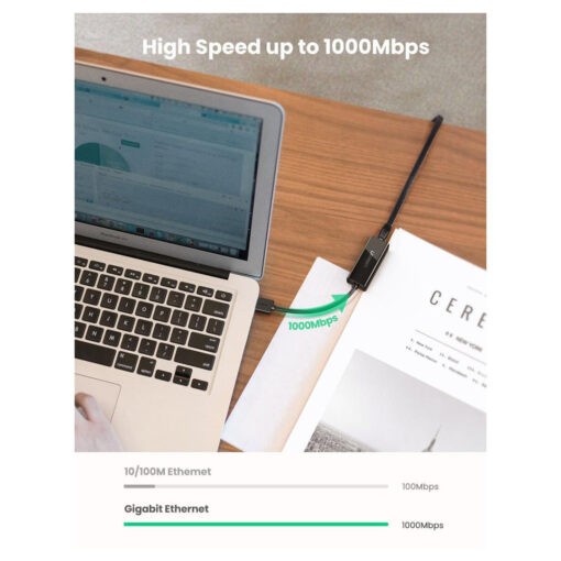 UGREEN USB 3.0 Gigabit Ethernet Adapter (CR111) – High-Speed USB to Ethernet Connectivity