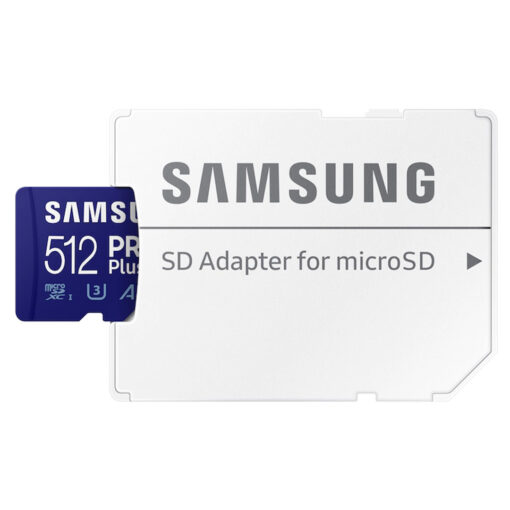 Samsung Pro Plus MicroSDXC U3 512GB + Adapter