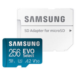 سامسونج إيفو سيليكت MicroSDXC U3 256 جيجابايت + محول