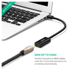 UGREEN 4K Mini DP to HDMI Adapter (MD112) – High-Resolution Mini DP to HDMI Connectivity