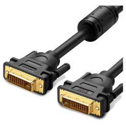 UGREEN DVI-D (24+1) TO VGA Cable (MM118) – DVI to VGA Connectivity in a Flat Cable Design