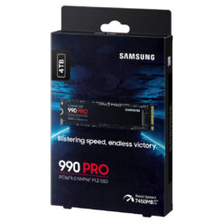 Samsung 990 PRO 4TB PCIe 4.0 NVMe M.2 (2280) Internal Solid State Drive (SSD) – Unleash Speeds up to 7450 MB/s