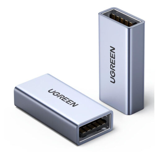 محول تمديد ألومنيوم USB 3.0 من UGREEN (US381) - امتداد USB عالي السرعة بتصميم أنيق