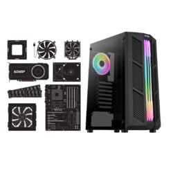 AMD RYZEN 5 5500 | RTX 4060 8GB | 16GB RAM – Custom Gaming PC