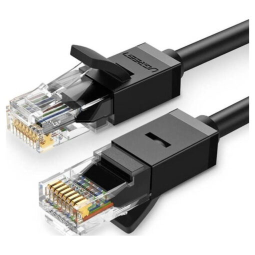 UGREEN NW102 Cat 6 Patch Cord LAN Cable - 0.5M - كابل LAN قصير Cat 6 Patch Cord للإعدادات البسيطة