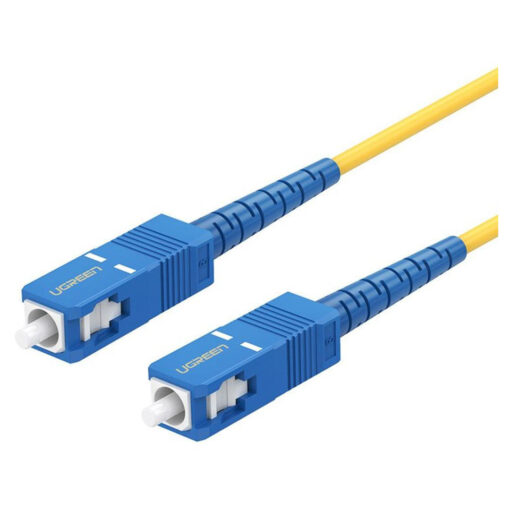 UGREEN SC - SC single - mode patchcord optical fiber - 5M - Extended - Length Single - Mode Patchcord Optical Fiber Cable for Efficient Data Transmission