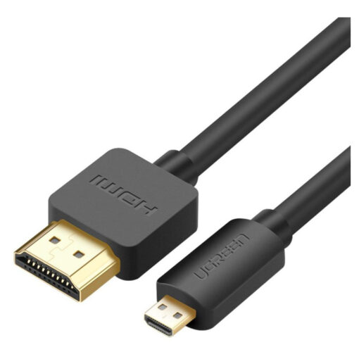 UGREEN 30102 Micro HDMI to HDMI Cable – 1.5M – Short Micro HDMI to HDMI Cable for Compact Connectivity