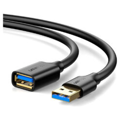 UGREEN US129 USB 3.0 Repeater Extension Cable – 1M – Short USB 3.0 Repeater Extension Cable for Compact Installations