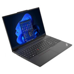 Lenovo ThinkPad E16, Intel 13th Gen i7-1355U, 16GB DDR4, 1TB SSD, NVidia MX550, Fingerprint, 16″ WUXGA, Topload Case | 2 Years Warranty