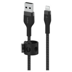 كابل Belkin BoostCharge Pro Flex USB من النوع A إلى Lightning (1 متر / 3.3 قدم)
