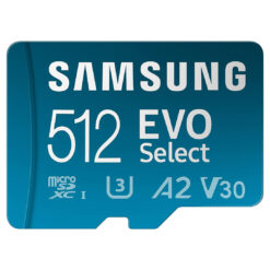 Samsung Evo Select MicroSDXC U3 512GB + Adapter