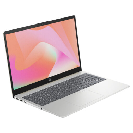 HP Laptop 15-fd0035ne - Intel Core i7-1355U، MX550 2GB، 16GB DDR4، مخصص، 512GB Gen4 M.2 PCIe NVMe، 15.6 بوصة FHD IPS، ذهبي دافئ
