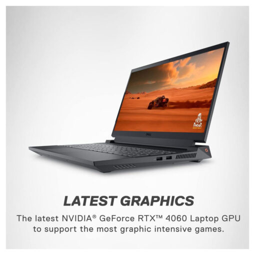 Dell G15 5530 Gaming Laptop – Intel Core i7-13650HX, NVIDIA GeForce RTX 4050 6GB GDDR6, 15.6″ 120Hz FHD Display, Gray, Windows 11 Home