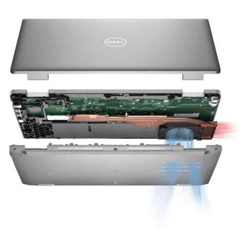 Dell Latitude 5530 Laptop – 15.6″ FHD WVA, 12th Gen Intel Core i7-1255U, 8GB RAM, 512GB PCIe NVMe, Intel Iris Xe Graphics, Titan Grey, Business