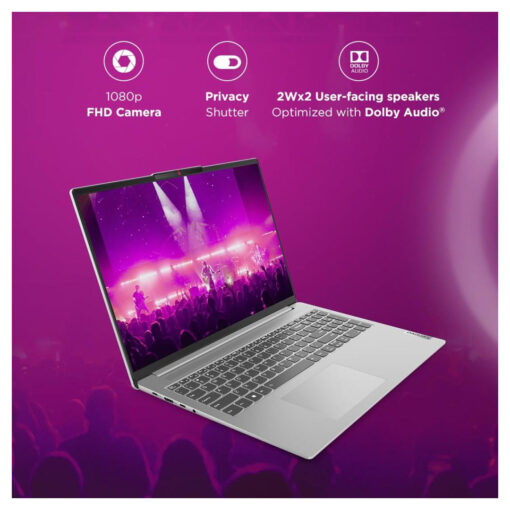 Lenovo IdeaPad Slim 3 Laptop – Intel Core i7-13620H, 13th Gen, 16GB DDR5, 512GB SSD, 15.6″ FHD IPS, Gray