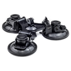 3-Cup Car Suction Cup Mount for GoPro