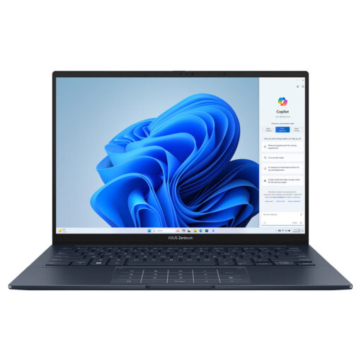 ASUS Zenbook Series 1 Laptop – Intel Core Ultra 9 Processor 185H, 14″ OLED TouchScreen 3K, Thin & Light, Ponder Blue, Windows 11 Home, With Pen & Sleeve