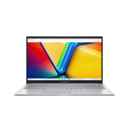 ASUS Vivobook 15 Laptop – Intel Core i7-1255U, 512GB SSD, 8GB DDR4, 15.6″ FHD 250nits, Cool Silver