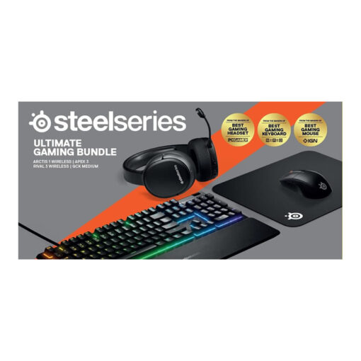 SteelSeries Premier Gaming Bundle – 4 Piece Set | Ultimate Gaming Gear