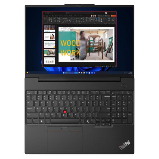 Lenovo ThinkPad E16 Gen 2 Laptop -Intel Core Ultra 7 155H, 16GB DDR5, 16″ WUXGA, 2 Years Warranty, with Topload Case [2024]