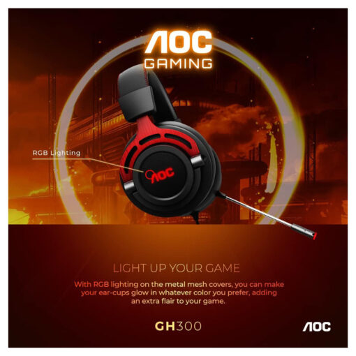 AOC GH300 USB Gaming Headset