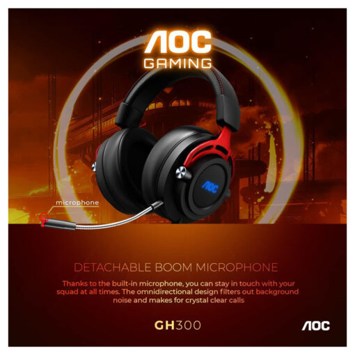 AOC GH300 USB Gaming Headset