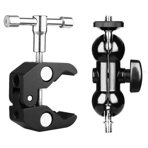 Motorcycle Handlebar Clamp Mount for GoPro/Insta360