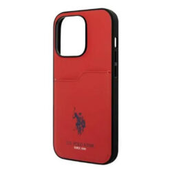 U.S. Polo iPhone 15 Pro PU Card Slot DH Hard Case