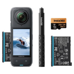 Insta360 X4 – 8K 360 Action Camera Adventure Bundle