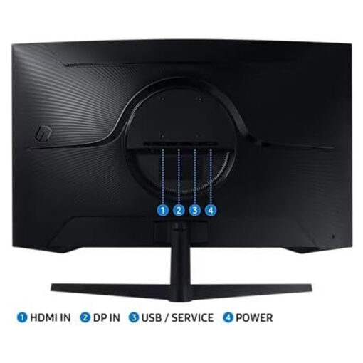 Samsung 32" Odyssey G5 G55C QHD 165Hz Curved Gaming Monitor - Image 2