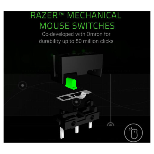 Razer Mamba Elite Wired Gaming Mouse: 16,000 DPI Optical Sensor