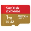 SanDisk 1TB Extreme microSDXC UHS-I Memory Card – Up to 190MB/s, C10, U3, V30, 4K, 5K, A2