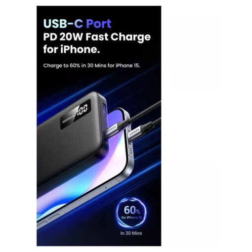 UGREEN 10000mAh Two-way Fast Charging Power Bank - Image 6