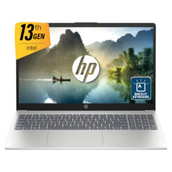 HP 15-fd0143ne Laptop | 13th Gen Intel Core i7-1355U, MX570 A 2GB, 16GB DDR4, 15.6″ FHD IPS Micro Edge – Natural Silver (Customized)