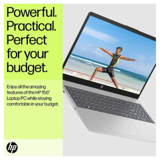 HP 15-fd0144ne Laptop | 13th Gen Intel Core i7-1355U, 16GB DDR4, 15.6" FHD IPS Micro Edge - Natural Silver - Image 7