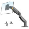 NB North Bayou GF35 Dual Arm Gas-Spring Monitor Desk Mount for 17-27 Inch Screens