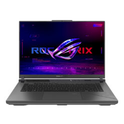 ASUS ROG Strix G16 Gaming Laptop – Intel Core i7-13650HX, NVIDIA GeForce RTX 4050, 6GB GDDR6, 16GB DDR5, 16″ FHD+ 165Hz, Eclipse Gray with ROG Impact Gaming Mouse & Backpack